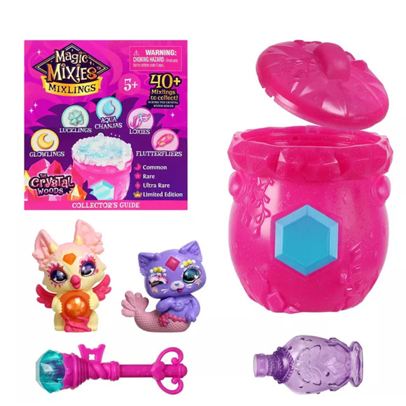Magic Mixies Mixlings Fizz & Reveal 2 Pack Cauldron The Crystal Woods - Picture 6 of 6